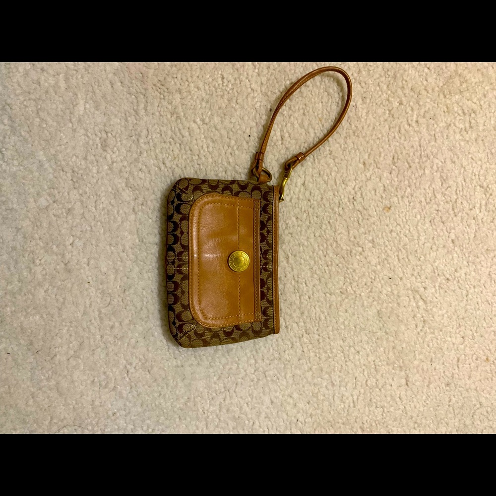 Coach wristlet